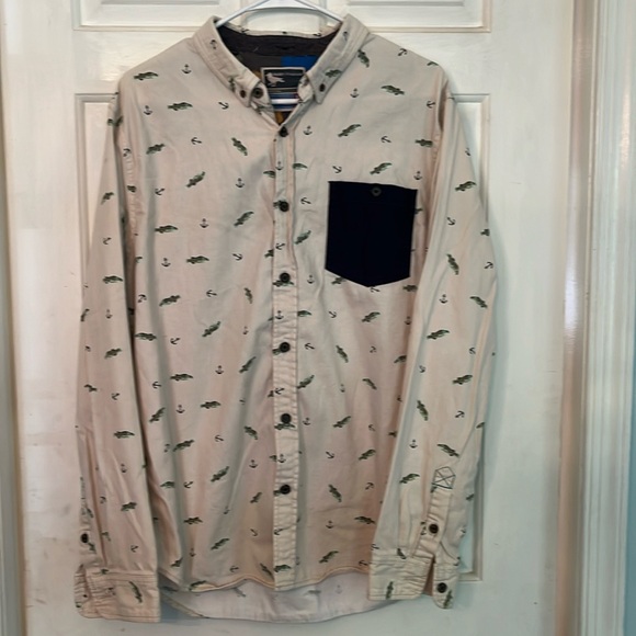 Modern Amusement flannel men’s szL - Picture 1 of 6